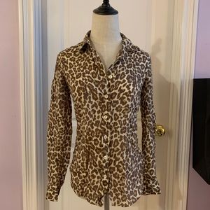 J. Crew Silk Blend Top